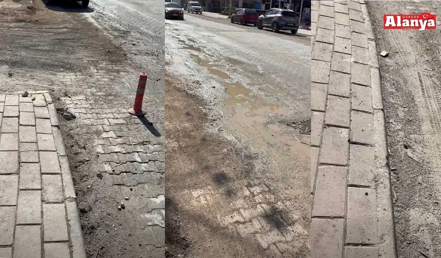 Alanya’da altyapı isyan ettirdi: “Artık yerlerinizden kalkın”