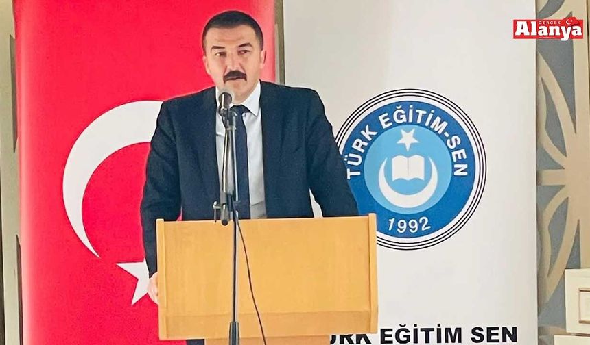 Onur Niğmet Üner; 'Eğitim çalışanlarının can güvenliği tehdit altında'