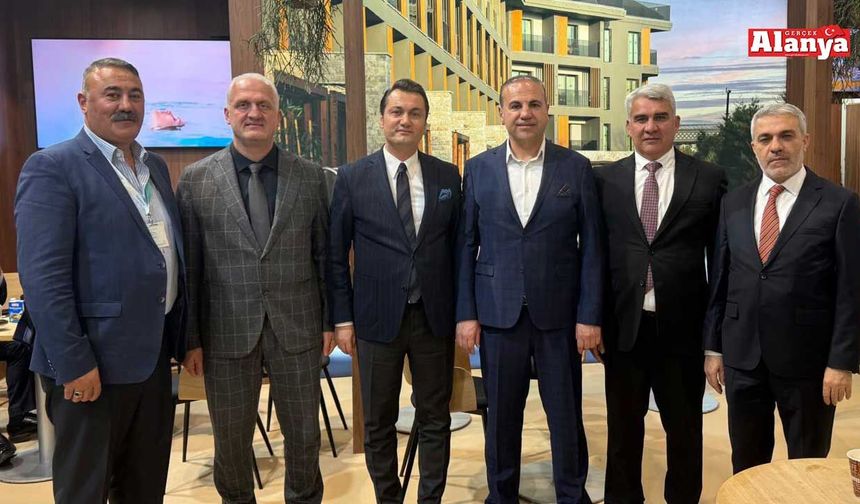 Kaymakam Şakir Öner Öztürk’ten ITB Berlin’de iş insanlarına ziyaret