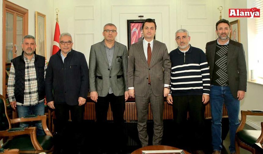 ALDAP’ın yeni yönetiminden Kaymakam Öztürk’e ziyaret