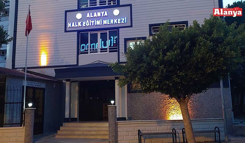 Alanya Halk Eğitimi Merkezi Avrupa’ya açılıyor