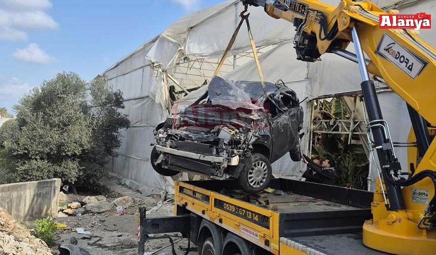 Alanya'daki kazadan acı haber geldi! 1 kişi hayatını kaybetti