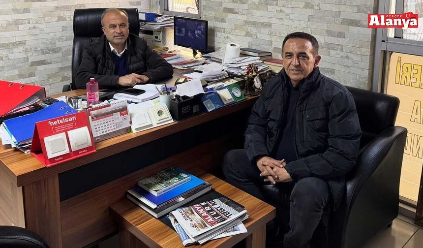 MHP Alanya’dan Muhtar Rüştü Vural’a ziyaret