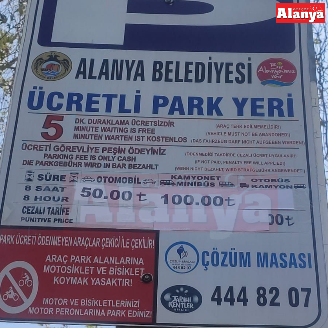 Parkomat Ücretleri Zam