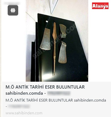 Tarihi Eser Satışı Yasak2