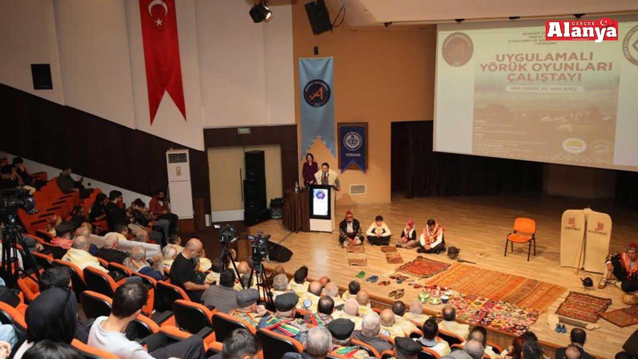 AÜ'de Yörük Oyunları Çalıştayı düzenlendi