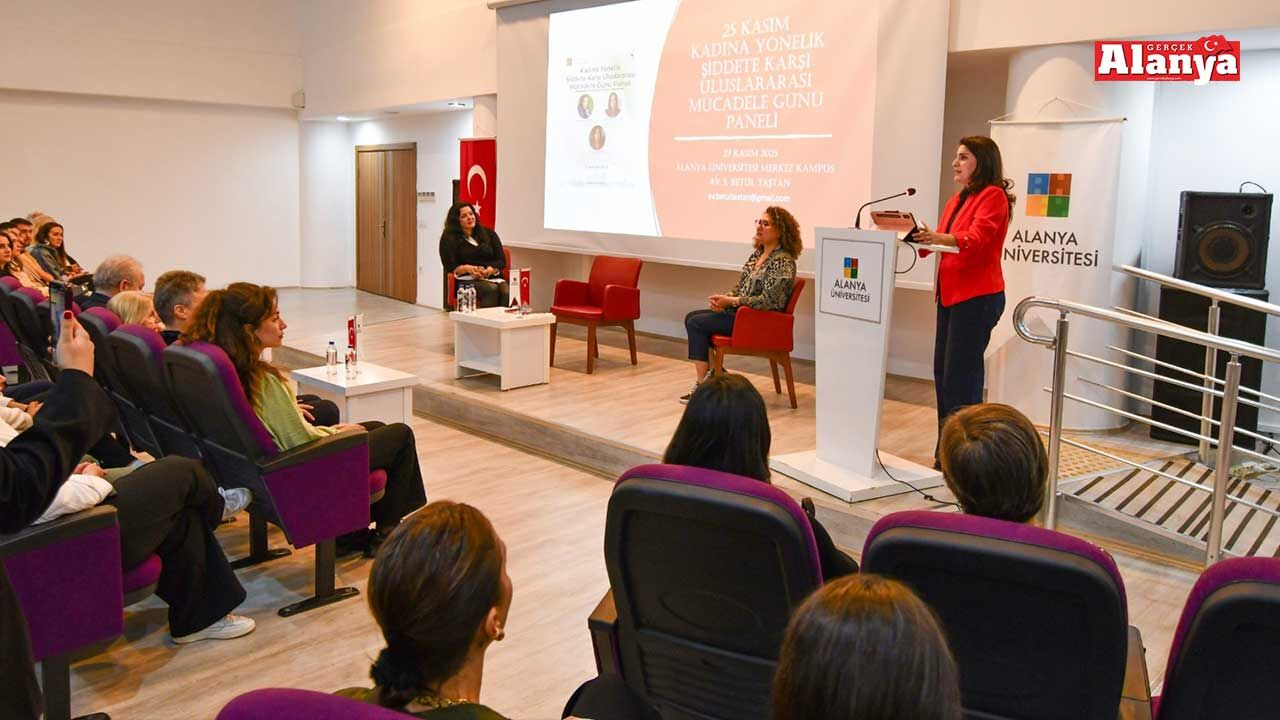 Alanya Üniversitesi’nden şiddete hayır çağrısı