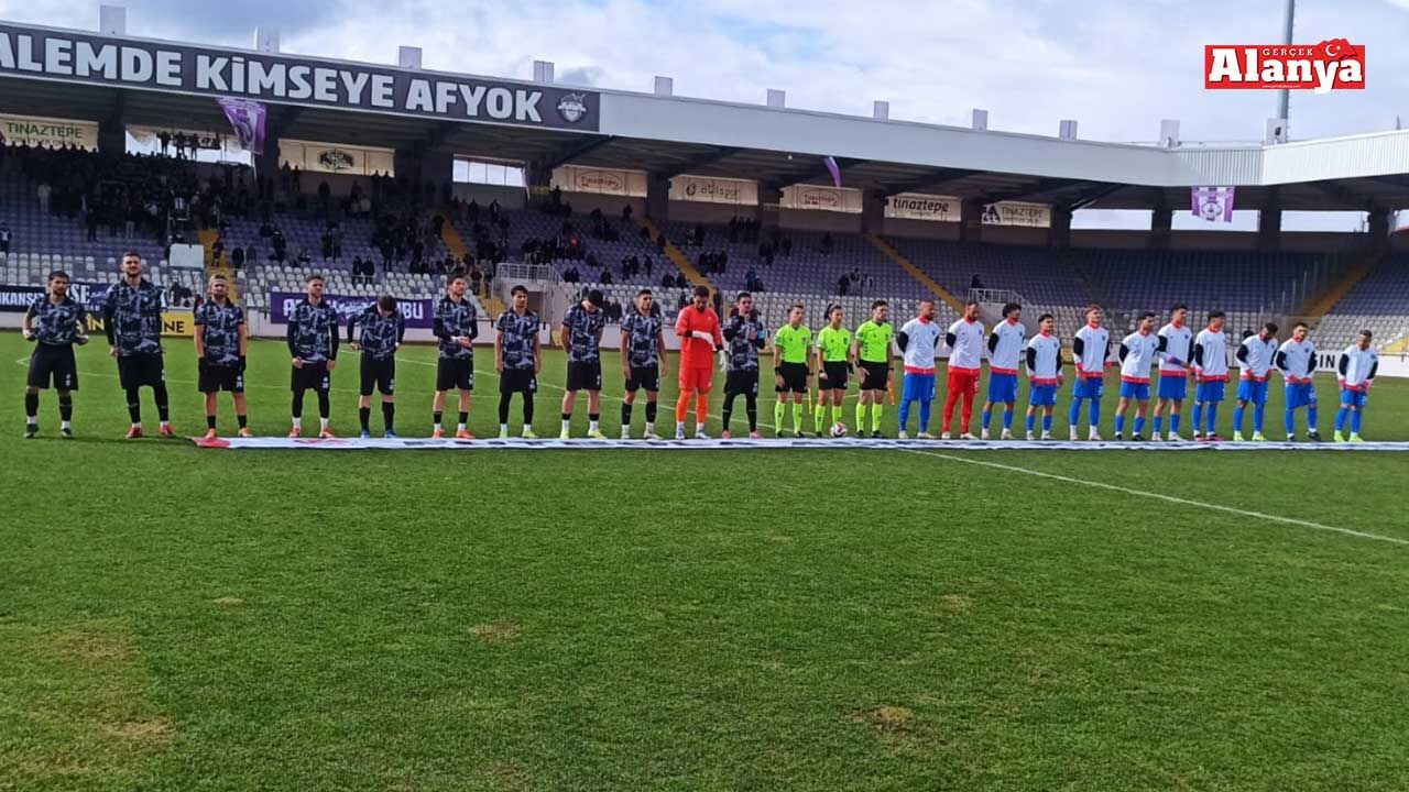 Alanya 1221 FSK, Afyonspor ile berabere kaldı