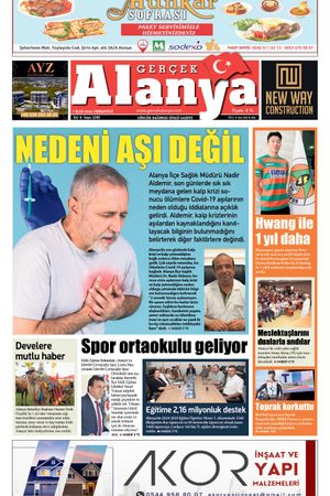 Gerçek Alanya Gazetesi - 07 Eylül 2024