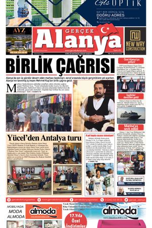 Gerçek Alanya Gazetesi-18 Ekim 2024