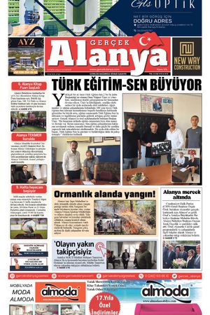 Gerçek Alanya Gazetesi- 19 Ekim 2024