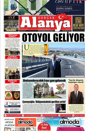 Gerçek Alanya Gazetesi-11 Ekim 2024