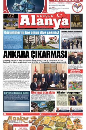 Gerçek Alanya Gazetesi-20 Kasım 2024