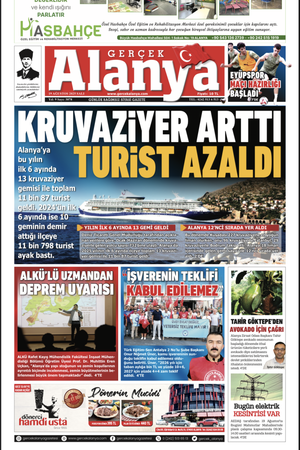 Gerçek Alanya Gazetesi 19 Ağustos 2025