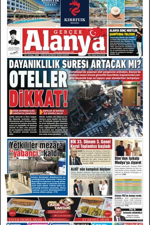 Gerçek Alanya Gazetesi 28 Agustos 2025