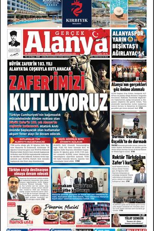 Gerçek Alanya Gazetesi 30 Agustos 2025