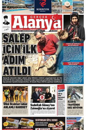 Gerçek Alanya Gazetesi 30 Eylül 2025