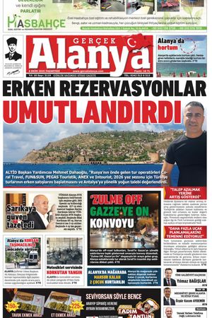 Gerçek Alanya Gazetesi 06 Ekim 2025
