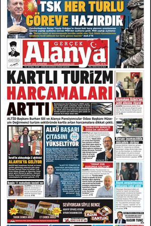 Gerçek Alanya Gazetesi 11 Ekim 2025