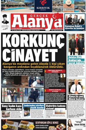 Gerçek Alanya Gazetesi 14 Ekim 2025