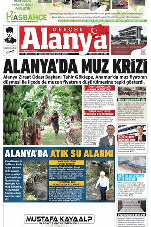 Gerçek Alanya Gazetesi 28 Ekim 2025